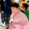 Jaehyun Prada SS27 Pink Belted Cotton Jacket