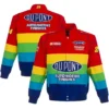 Jeff Gordon NASCAR Rainbow Colored Jacket