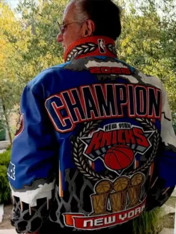 Jeff Hamilton New York Knicks NBA Champions 2026 Jacket