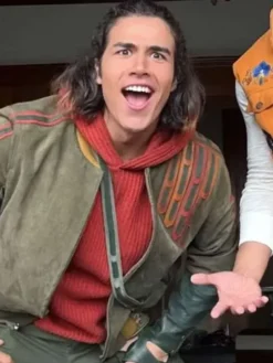 Joel Oulette Descendants Wicked Wonderland Green Jacket