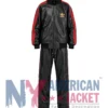 Jonathan Davis Leather Black Tracksuit