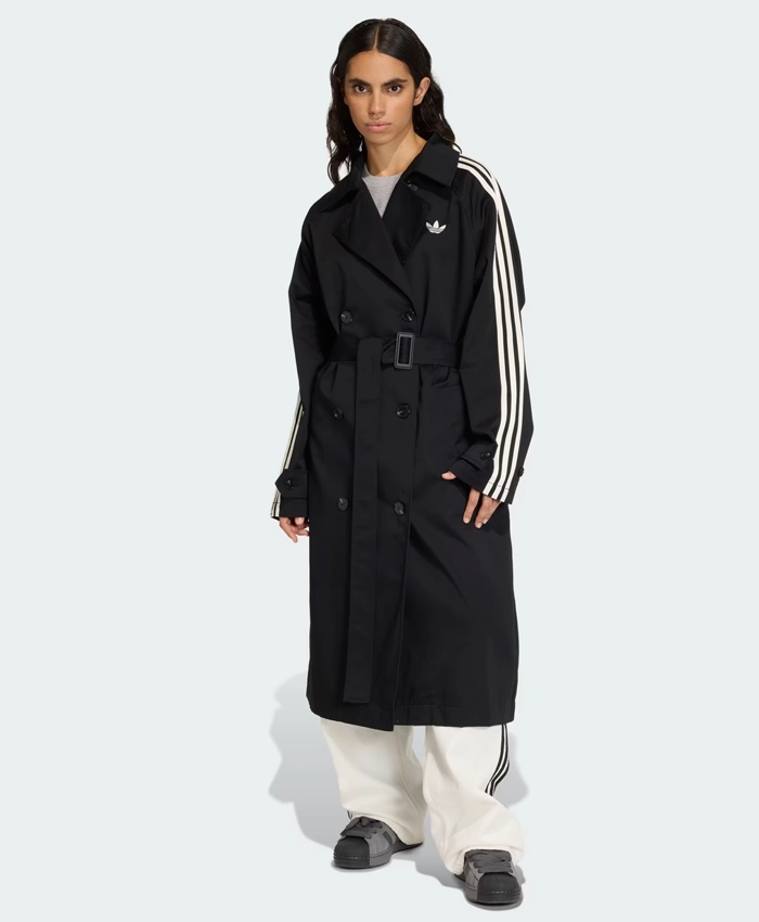Jude Bellingham Adidas Twill Black Trench Coat