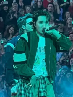 Jung Hoseok BTS Arirang Tour Nahmias Green Jacket Shop now