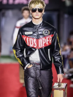 KidSuper x Mercedes-Benz SS27 Racer Black Jacket