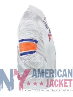 Kith 2026 Champions New York Knicks White Bomber Jacket