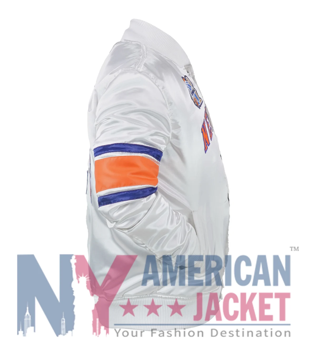 Kith 2026 Champions New York Knicks White Bomber Jacket