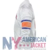 Kith 2026 New York Knicks Champions White Bomber Jacket