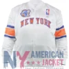 Kith Champions 2026 New York Knicks White Bomber Jacket