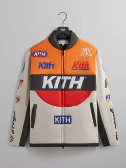 Kith Full Zip Brixton Puffed Shirt Jacket
