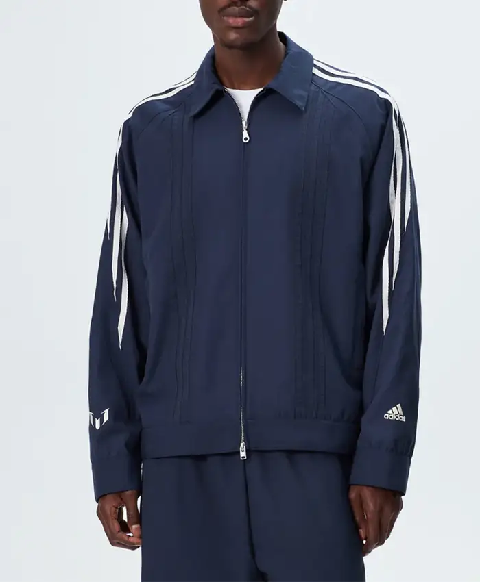 Kith & Messi Adidas Football Wool Track Jacket Front