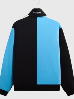 Kith & Messi for Adidas Football 2026 Blue and Black Quarter Zip Jacket