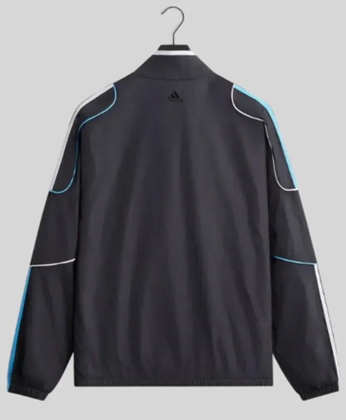 Kith x Messi Adidas Black Track Jacket Back