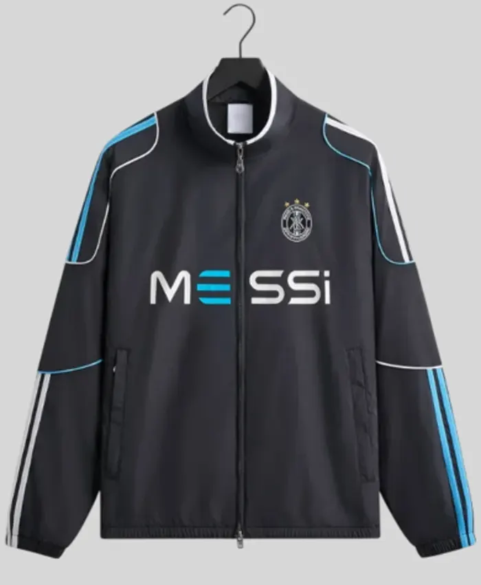 Kith x Messi Adidas Black Track Jacket
