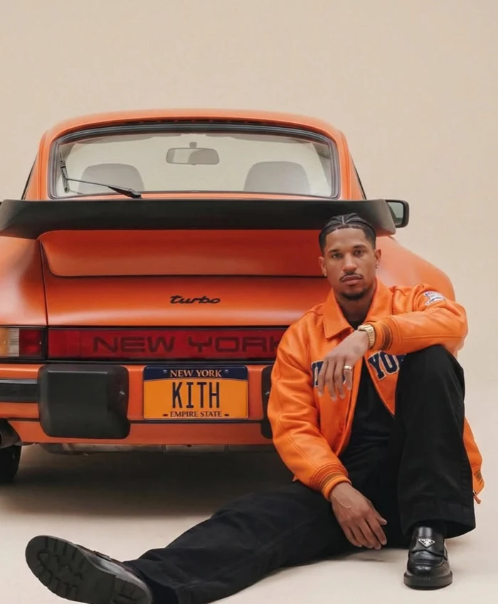 Knicks Kith x Avirex Orange Porsche 911 Jacket