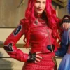Kylie Cantrall Descendants Wicked Wonderland Red Leather Jacket