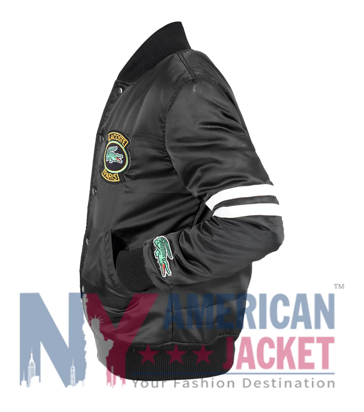 Lacoste Paris Badge Varsity Jacket