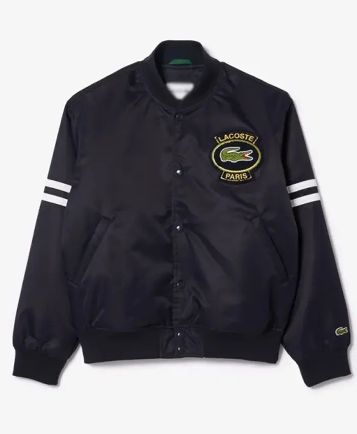 Lacoste Paris Badge Varsity Jacket