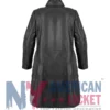 Layla Black Leather Women Coat
