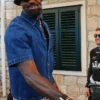 LeBron James Denim LV Le Monde est à Vous Shirt