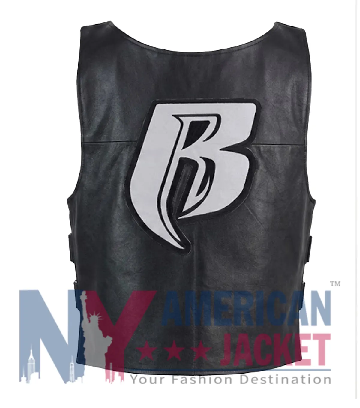 Leather Ruff Ryders Vest