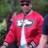 Louis Vuitton SS27 Future Red Varsity Jacket