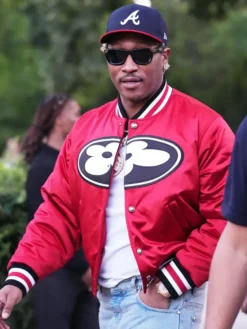 Louis Vuitton SS27 Future Red Varsity Jacket