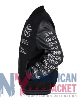MMXXVI Black Varsity Stephen Curry Li-Ning Jacket