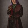 Maddox Hatter Descendants Wicked Wonderland Leather Coat