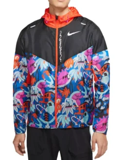 Men's Nike Multicolored Tokyo Windrunner Jacket Front