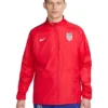 Men's USA Nike Splatter Swoosh Red Jacket
