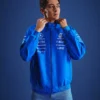 Mercedes-AMG Adidas 2026 Blue Wonder Team Harrington Jacket