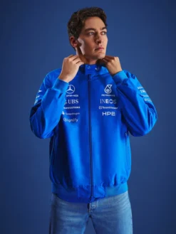 Mercedes-AMG Adidas 2026 Blue Wonder Team Harrington Jacket