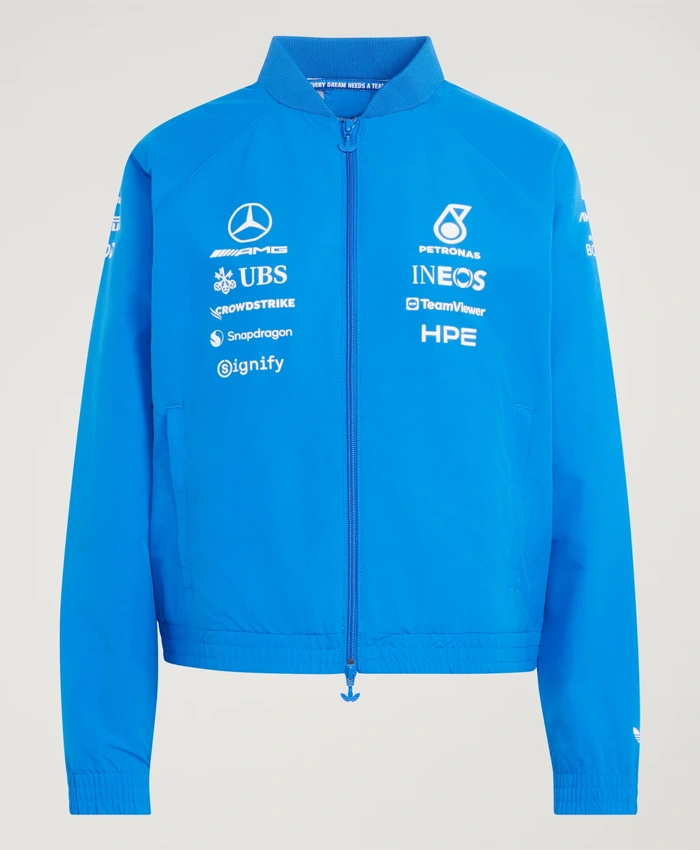 Mercedes-AMG Adidas F1 Team Wonder Blue Jacket