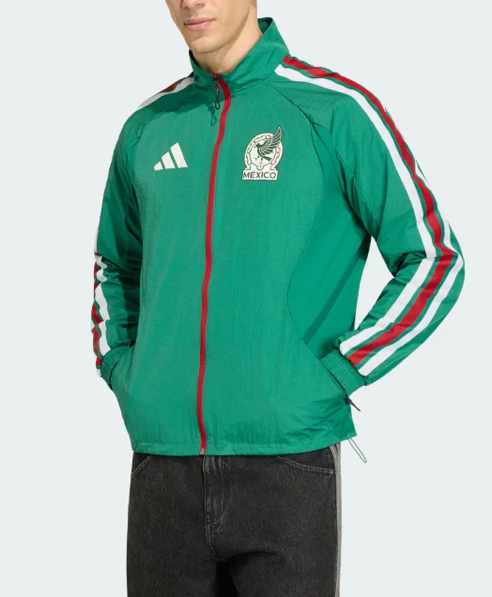 Mexico Adidas 2026 Home Anthem Jacket Front