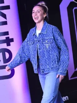 Miela Sowah Golden State Valkyries Denim Jacket For Sale