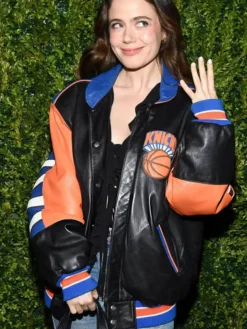 Molly Gordon Tribeca Festival 2026 New York Knicks Jacket