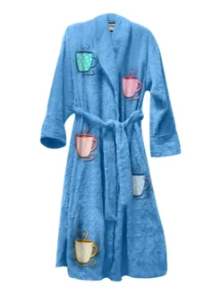 Mug Life Bathrobe Blue