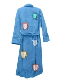 Mug Life Bathrobe Blue Back