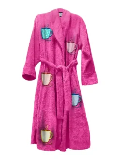 Mug Life Bathrobe Hot Pink