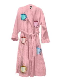 Mug Life Bathrobe Pink