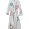Mug Life Bathrobe White