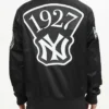 Murderers Row New York Yankees Black Satin Jacket
