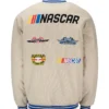 NASCAR 2026 All Logo Patches Corduroy Varsity Jacket