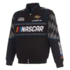NASCAR 2026 Black Twill Racing Jacket