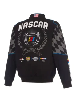 NASCAR 2026 Black Twill Racing Jacket Back