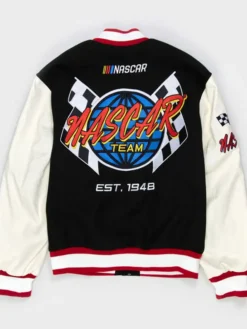 NASCAR Racing Team Wool Varsity Jacket For Sale
