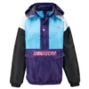 NASCAR Retro Ladies Windbreaker Hooded Jacket
