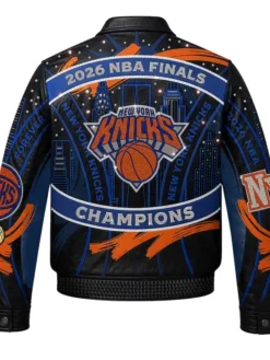 NY Knicks JH Design 2026 Champions Swarovski Crystal Jacket