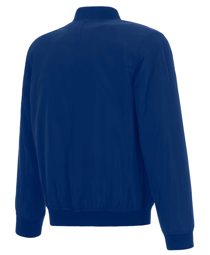 NY Knicks JH Design Blue 2026 Champions Zip Bomber Jacket