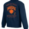 NY Knicks JH Design Navy 2026 Champions Cotton Twill Jacket